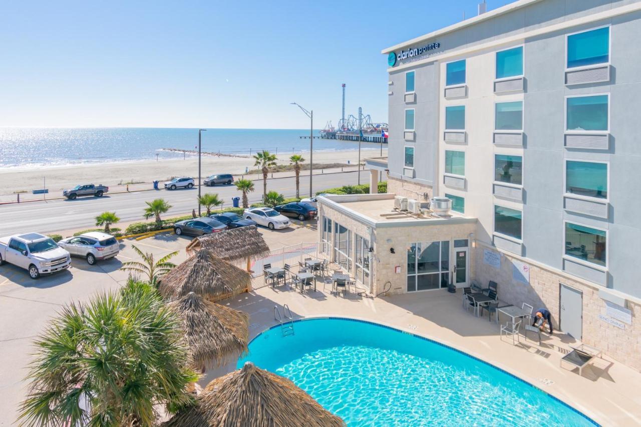Clarion Pointe Galveston Seawall Exterior foto