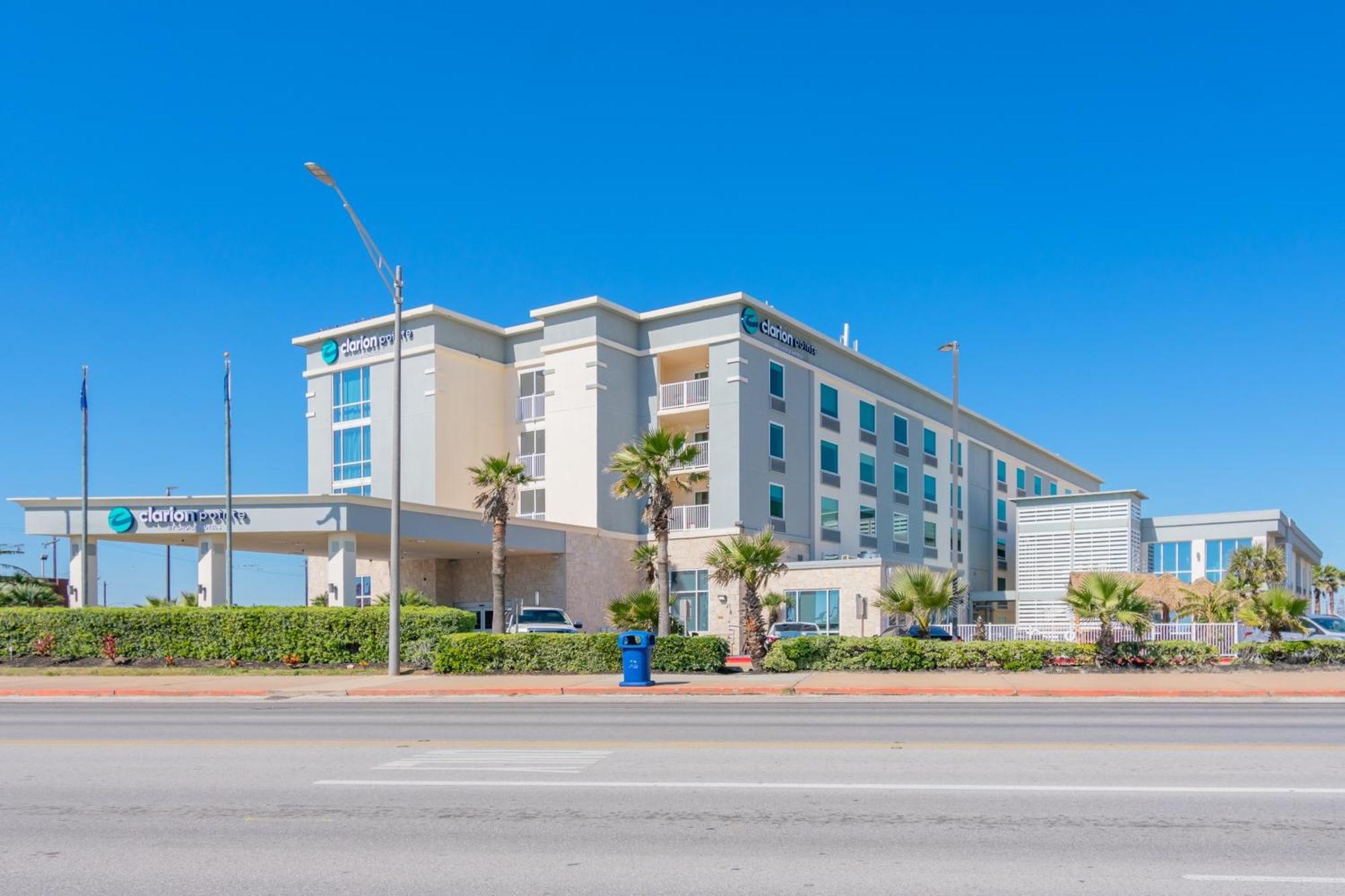 Clarion Pointe Galveston Seawall Exterior foto